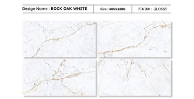 Rock oak White(Glossy) 1200x600